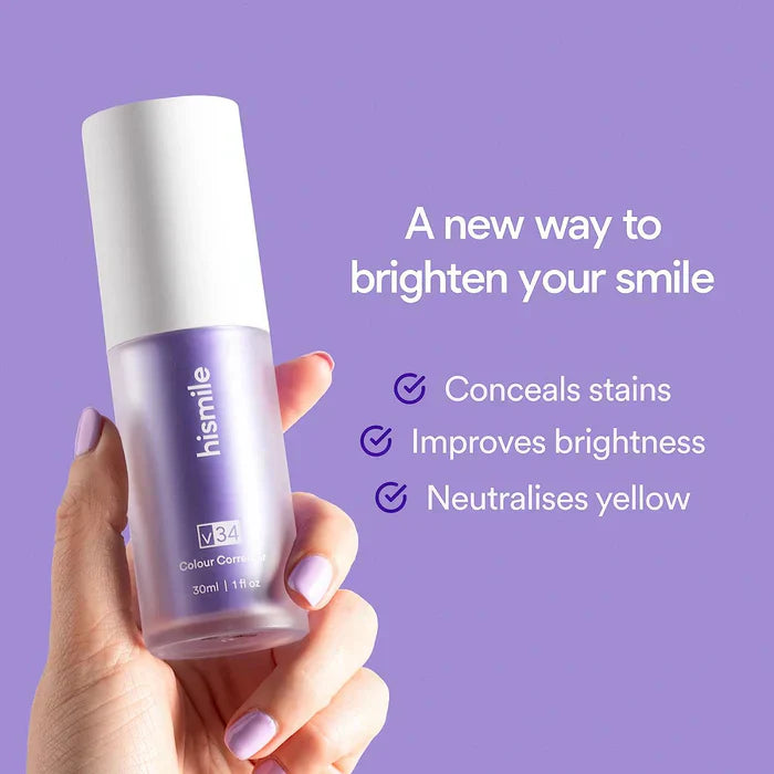 Hismile Purple Toothpaste For Teeth Whitening